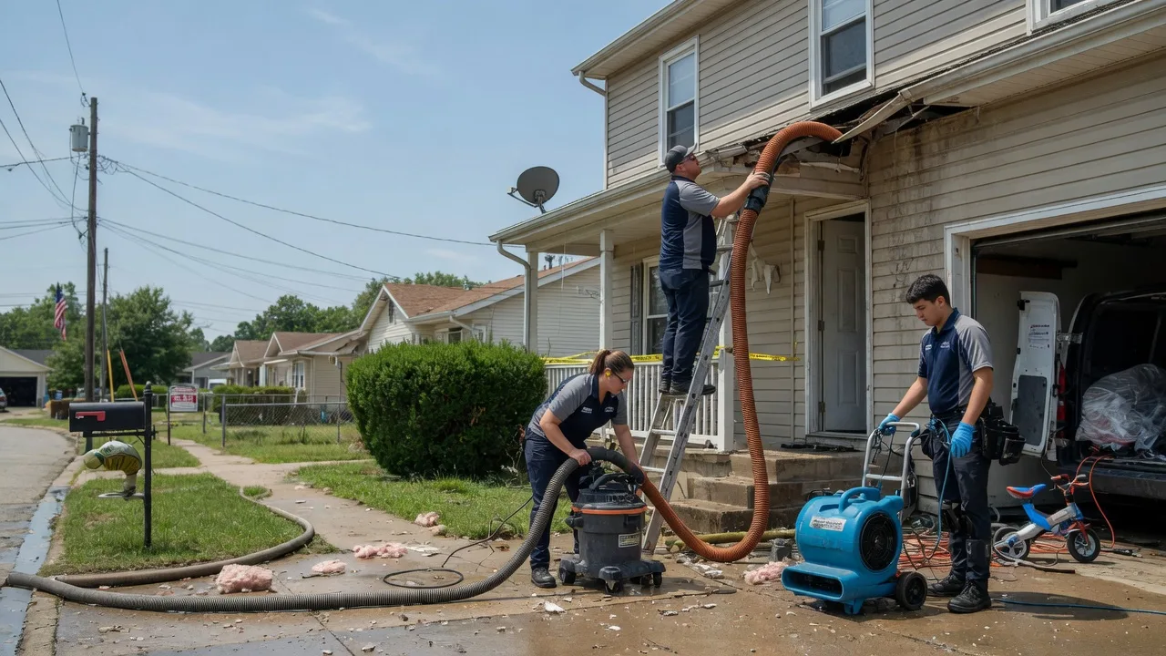 Water Damage Restoration in Covington, OK near me